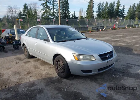 2007 Hyundai Sonata Gls from USA, damaged, VIN 5NPET46C37H177869